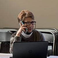 Caseworker on site